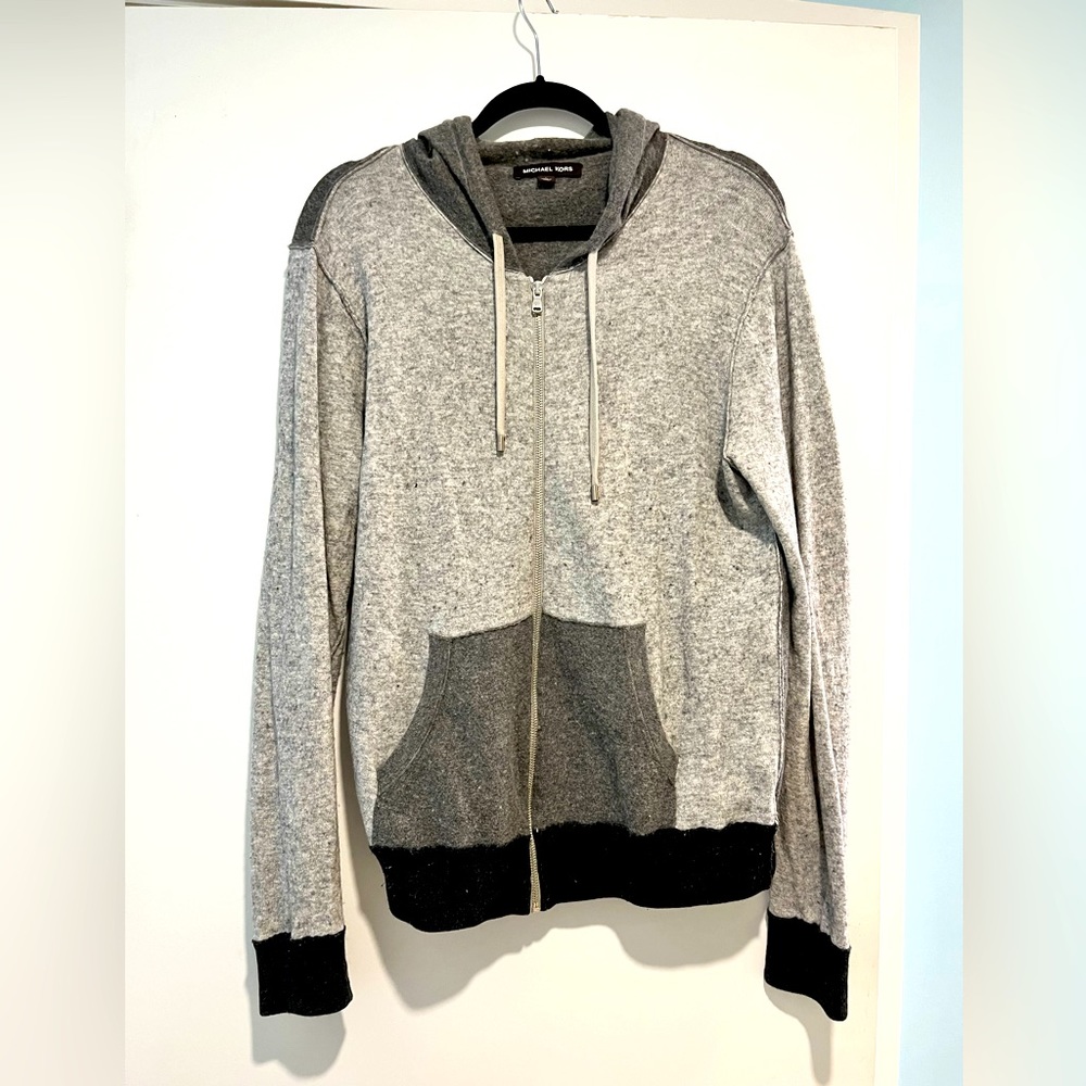 Michael Kors cotton knit hoodie